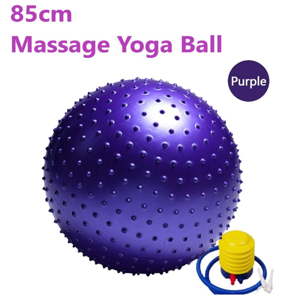 85cm Anti-burst Gym Ball/Massage Yoga Ball with pump