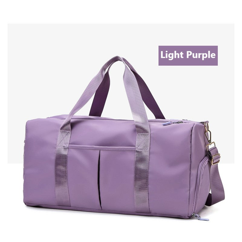 Unisex Duffel Bag with Wet Dry Separation & Shoes Compartment/ Gym Bag/ Fitness Bag/ Yoga Bag/Travel Bag