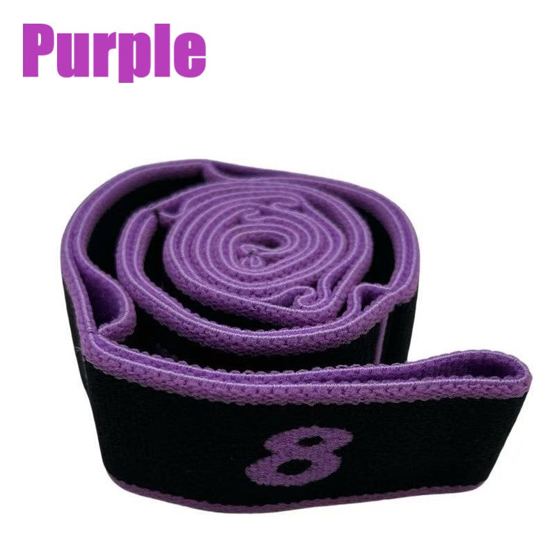 Pilates Yoga Stretch straps Resistance Loop Bands Fitness Bands Tension Band Elastic Band Yoga Pull Strap Stretch Belt Resistance Bands (First Place)