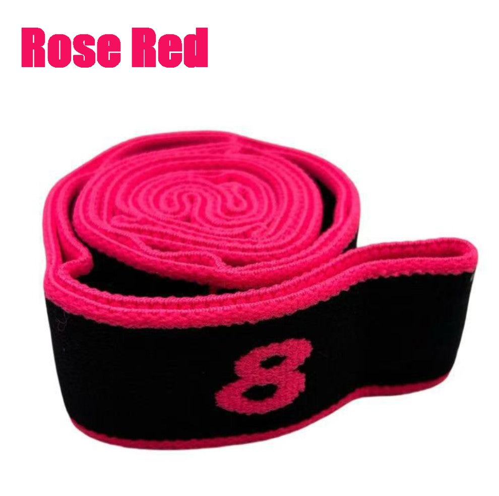Pilates Yoga Stretch straps Resistance Loop Bands Fitness Bands Tension Band Elastic Band Yoga Pull Strap Stretch Belt Resistance Bands (First Place)