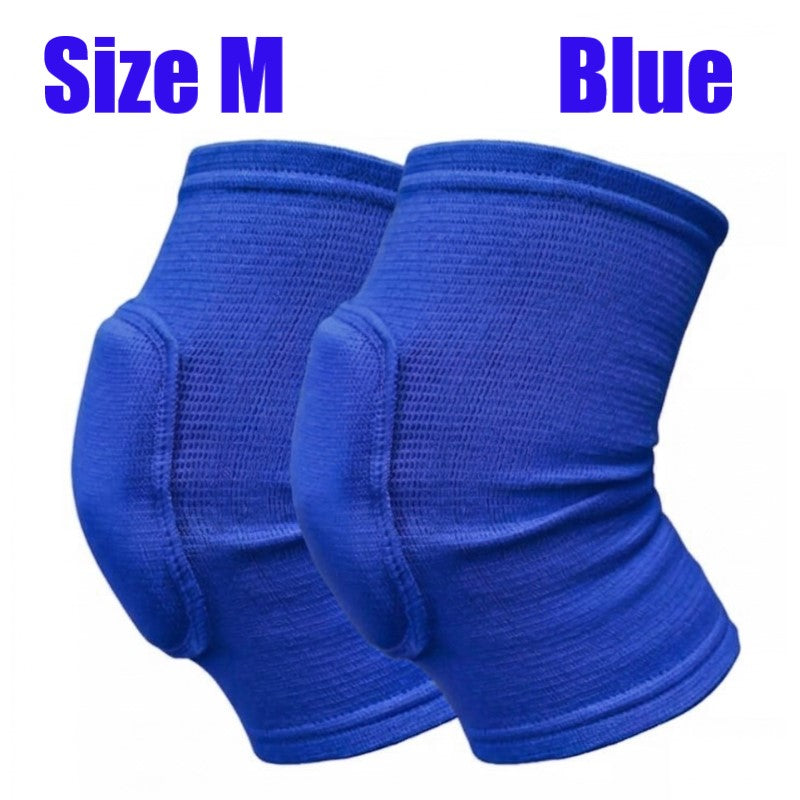 Soft Breathable Knee Brace with Pads/Knee Protective for Volleyball Football Dance Yoga Tennis Running Cycling Workout Climbing
