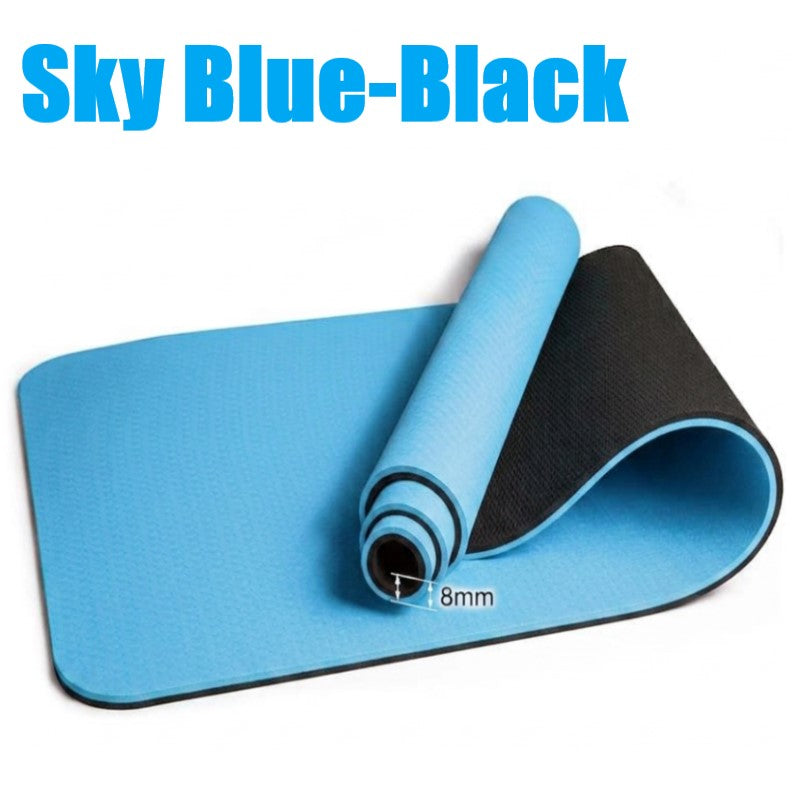 8mm Thickness TPE Yoga Mat