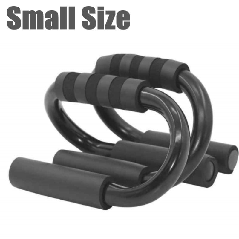 Push Up Bar Stand/ Press Up Bar Pair With Non-slip Foam Handle/Push-up Support Steel Chest Muscle Training Arm Muscles Exercise Training S-type Push-ups Home Fitness Equipment