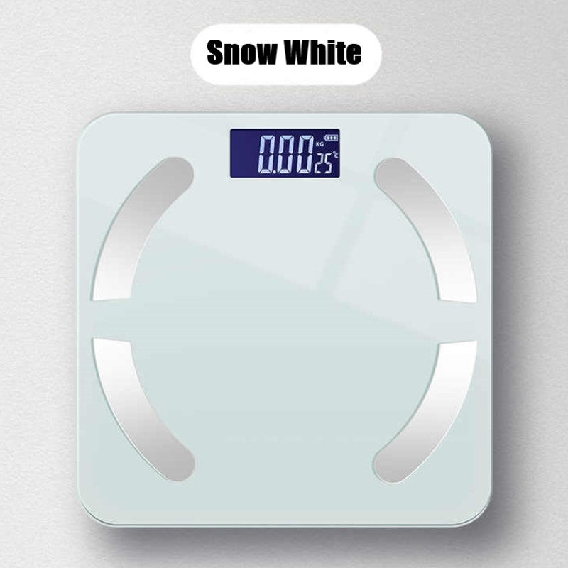 Smart health electronic Body Weight scale that analyzes HDA body index with Bluetooth connection using App