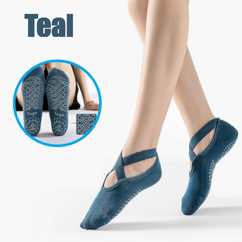 Non-Slip Yoga Socks with grips/ Pilates/ Fitness/ Ballet / Yoga Socks(SK10)