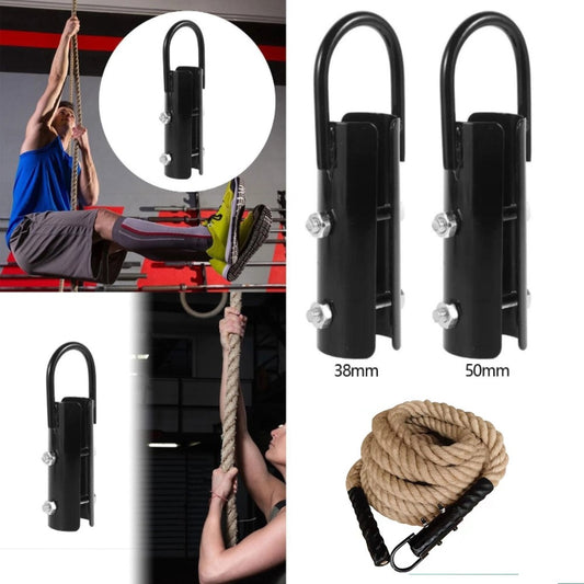 Climbing Rope Clamp Sturdy Rope Clasp for Rope Climb for Fitness Workout Gym