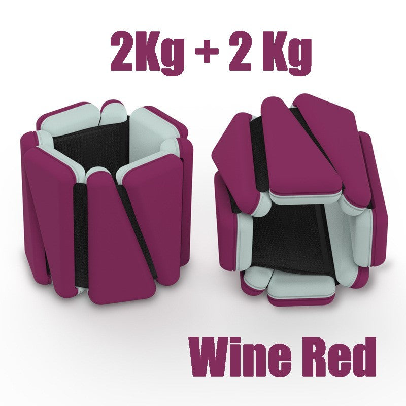 Adjustable Silicone Wrist and Ankle Weight/ Adjustable Fitness Wristband/ Silicone Ankle Strap//Bracelet
