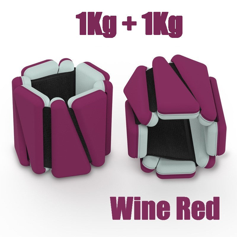 Adjustable Silicone Wrist and Ankle Weight/ Adjustable Fitness Wristband/ Silicone Ankle Strap//Bracelet
