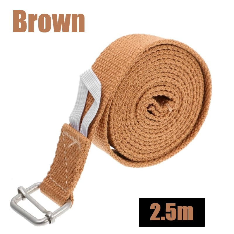 Yoga Strap / Stretch Belt with buckle
