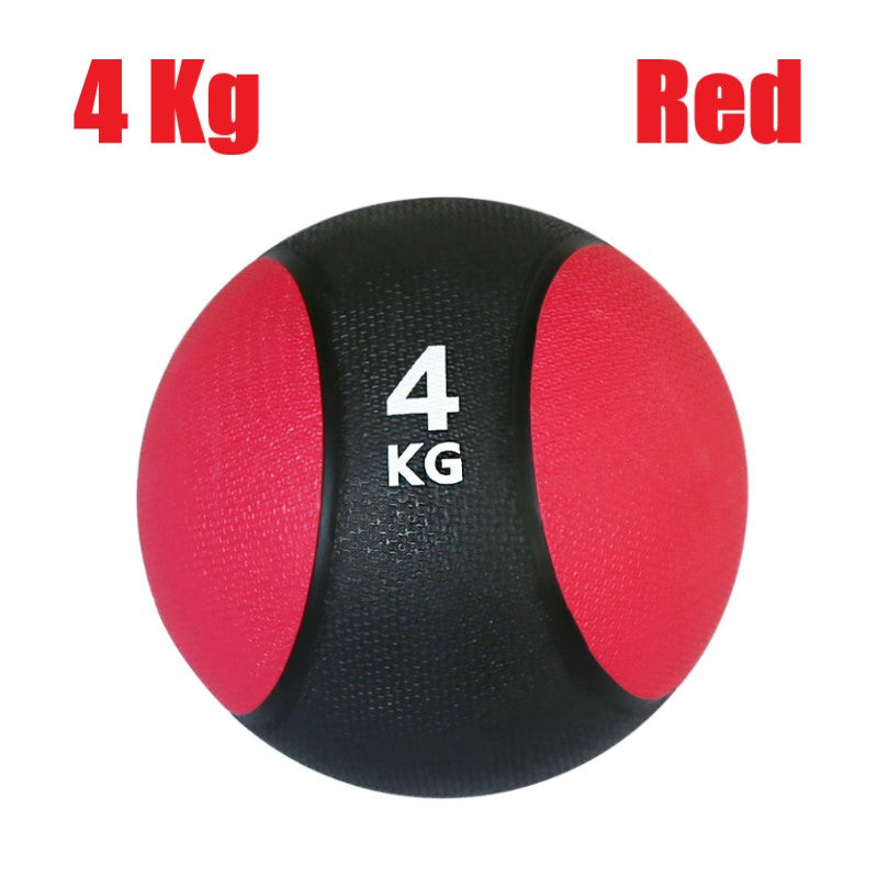 Rubber medicine ball balance ball gravity ball fitness ball solid ball exercise arm strength waist and abdomen rehabilitation training ball