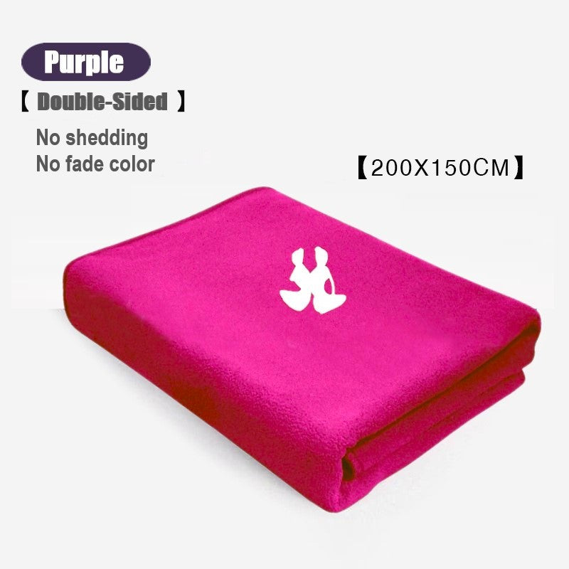 Thickened, Widened and warm yoga mediation blanket/ Lyengar Yoga blanket