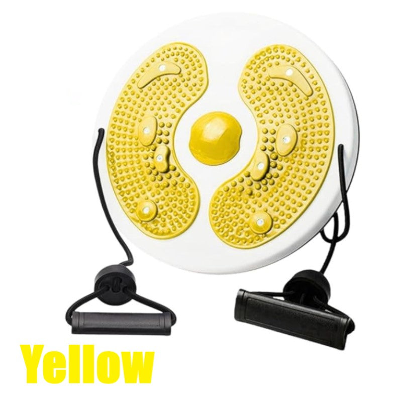 3D Massage Disc For Women's Abdominal Exercise With Magnetic Therapy, Waist-Twisting/Twisting Disk Magnetic Therapy Fitness Equipment Magnet Massage Waist Plate Fitness Equipment