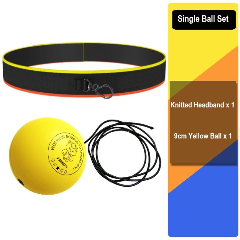 Boxing Reflex Ball with headband to Improve Speed and Hand Eye Coordination Box Game MMA Gear Punching Equipment