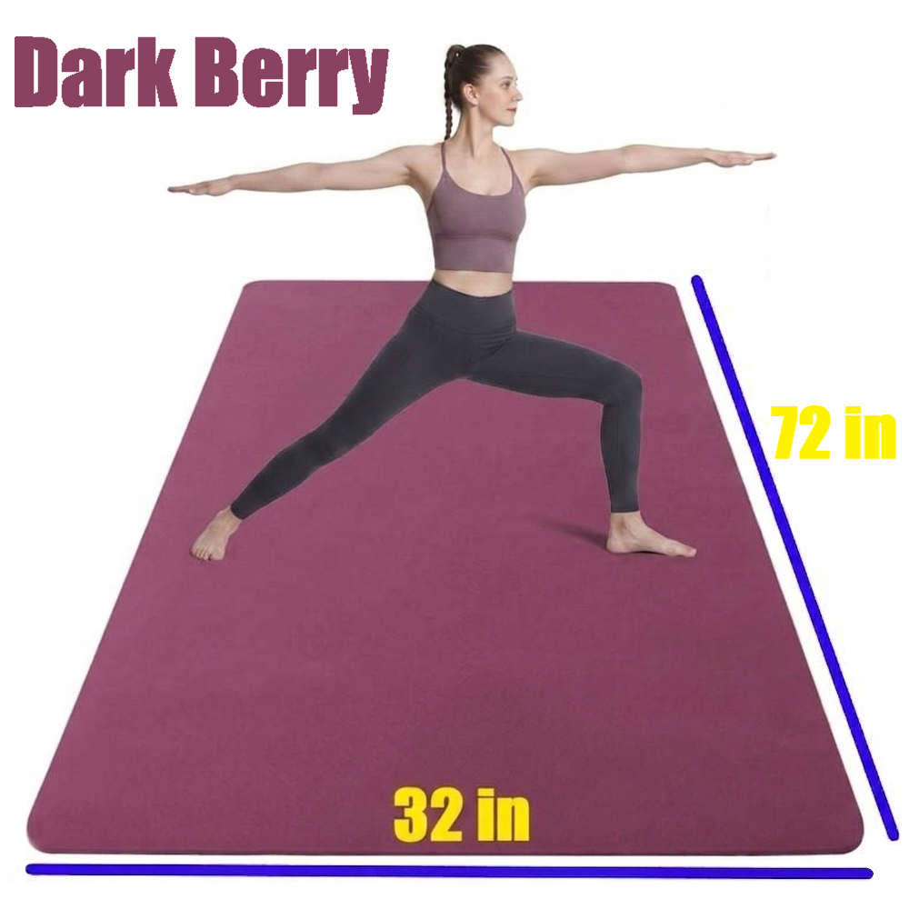 6mm Thickness, Wide Width TPE Yoga Mat