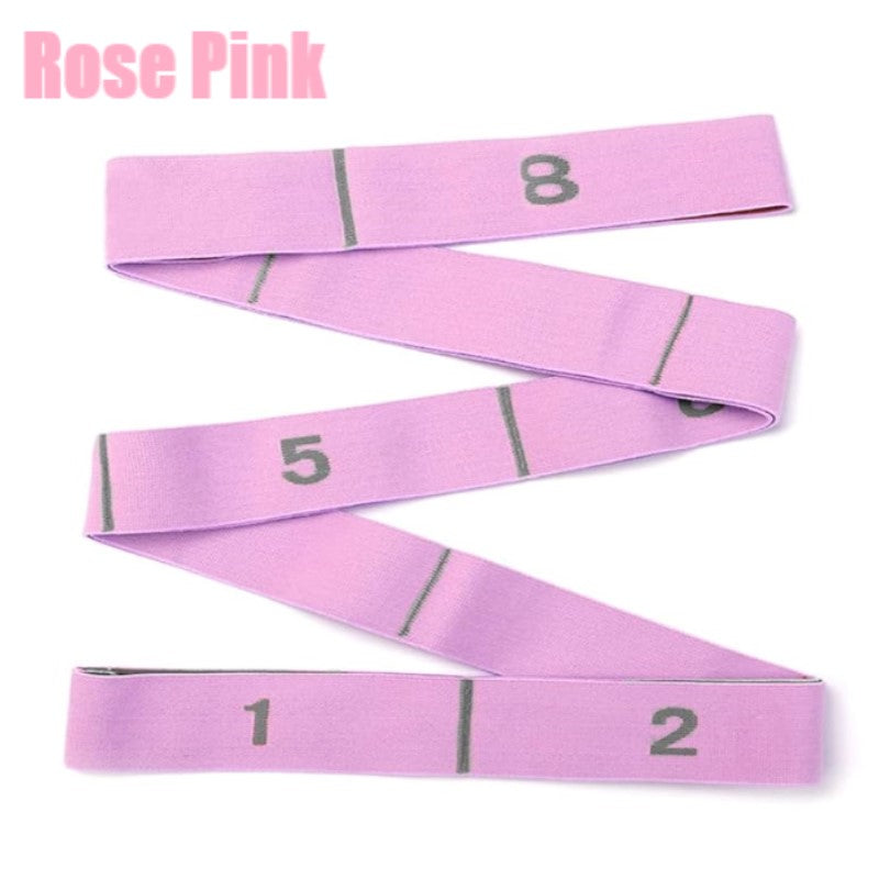 Pilates Yoga Stretch straps Resistance Loop Bands Fitness Bands Tension Band Elastic Band Yoga Pull Strap Stretch Belt Resistance Bands (First Place)