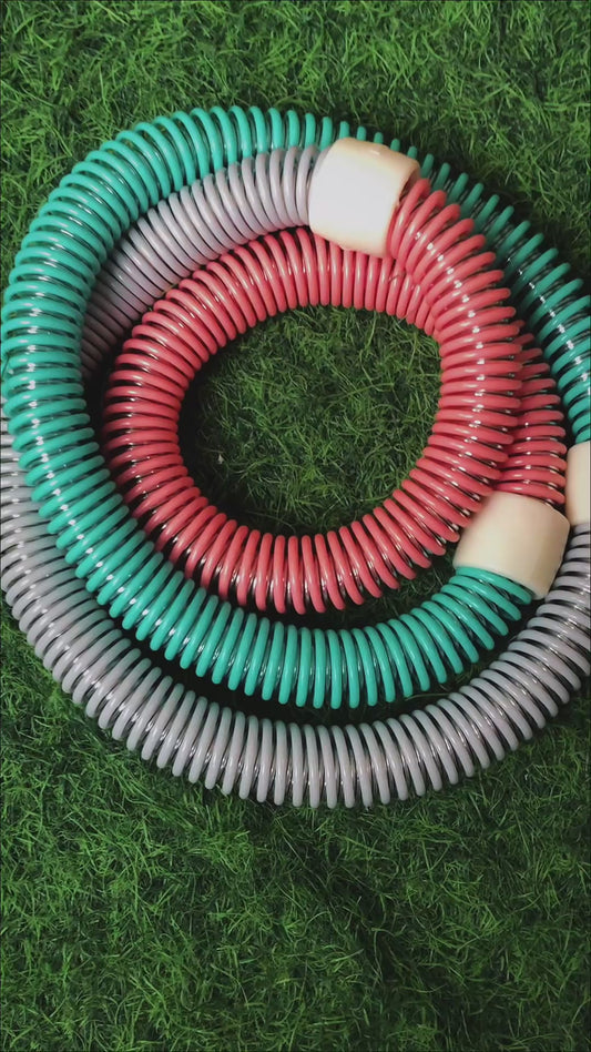 Soft Spring Hula Hoop /Compact Waist Trainer/ Portable Exercise Ring