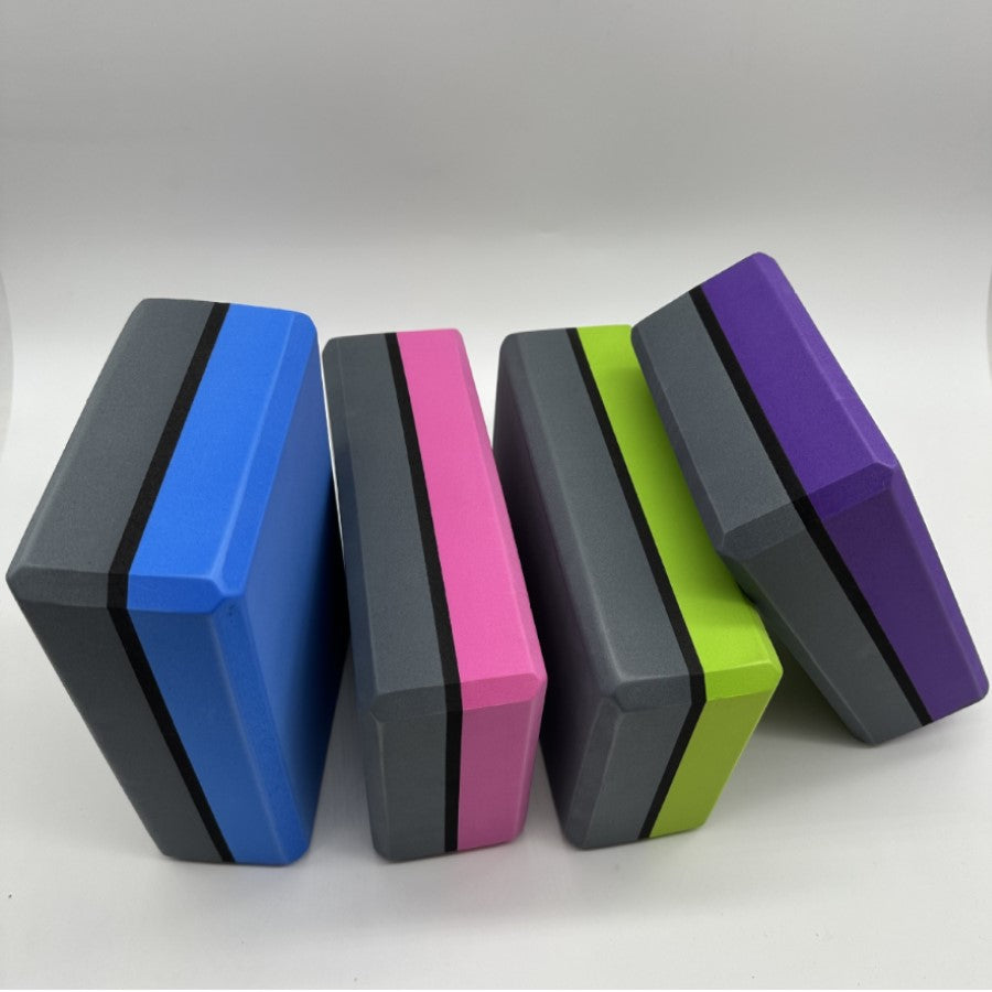 Dual Color EVA Foam Yoga Block (120g)