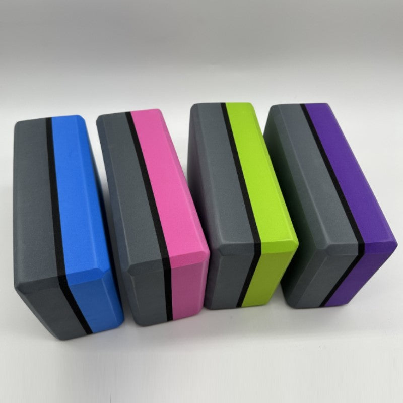 Dual Color EVA Foam Yoga Block (120g)