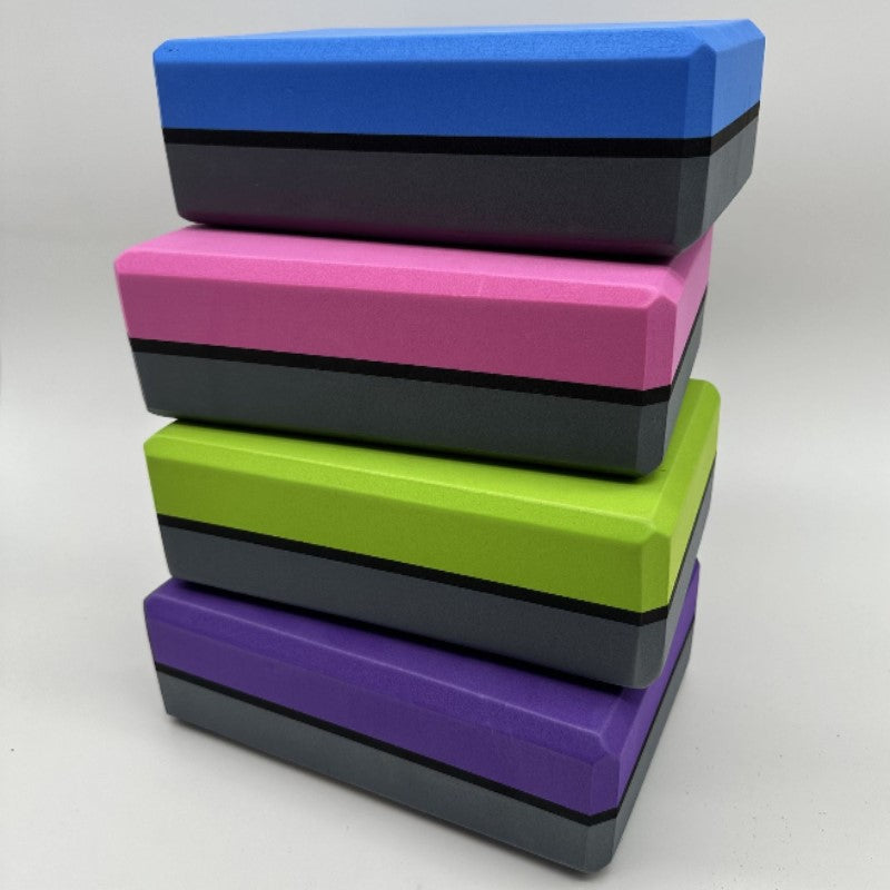 Dual Color EVA Foam Yoga Block (120g)