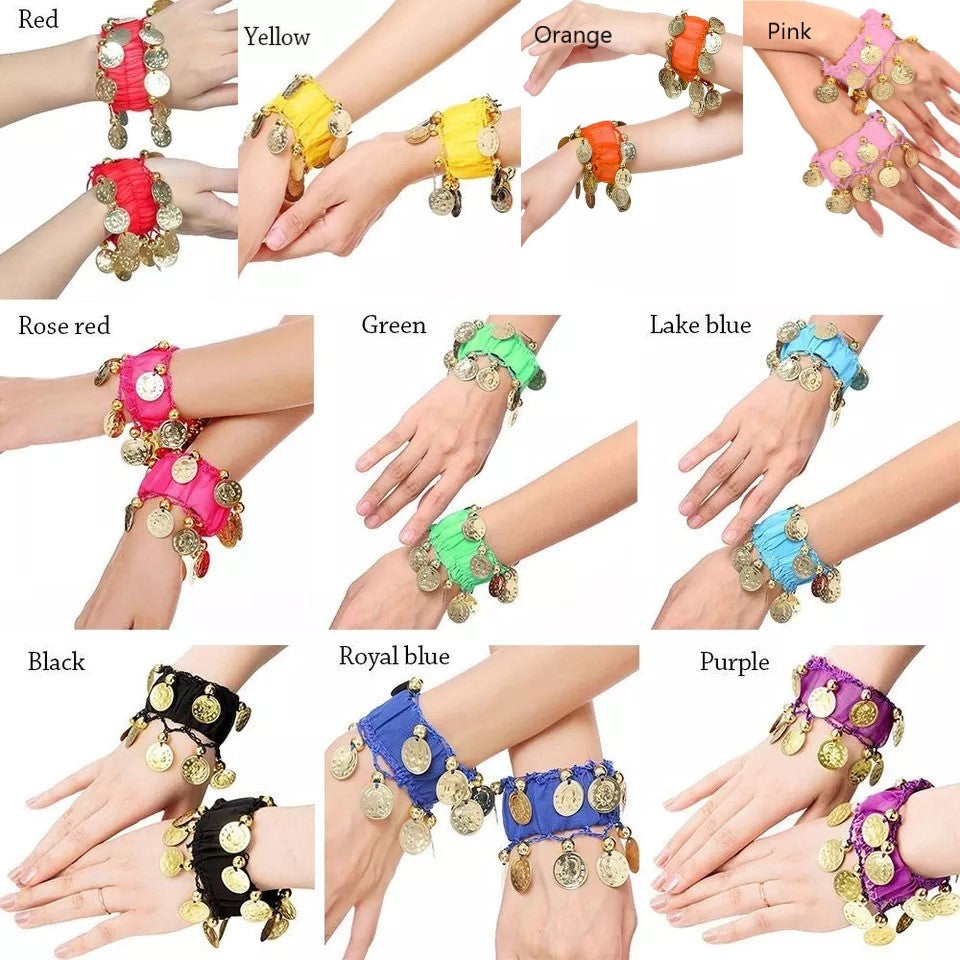 1 pair Belly Dance Bracelets