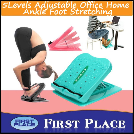Slant Board 5 Level Adjustable Office Home Squat Ankle Foot Stretching