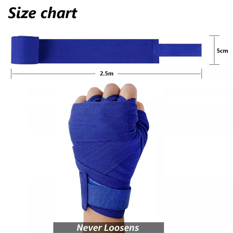 2.5m Boxing Hand Wraps