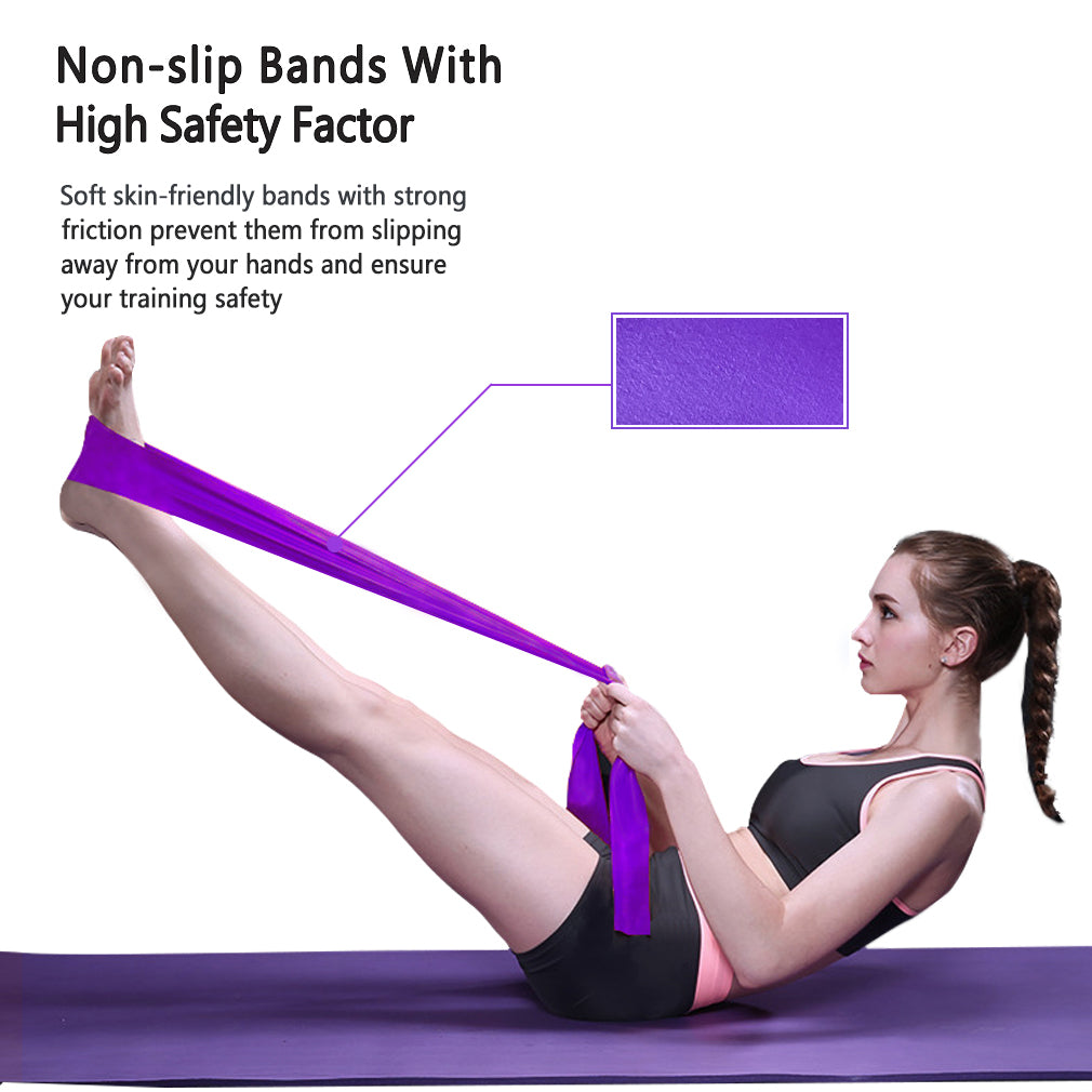 3pcs Yoga Pilates Resistance Band Set