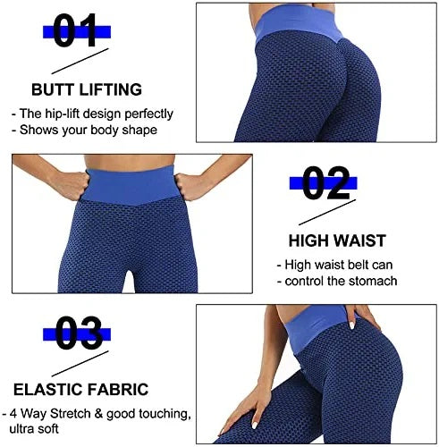 Butt Lift Legging / High Waist Yoga Pant / Workout Booty Tight Pant