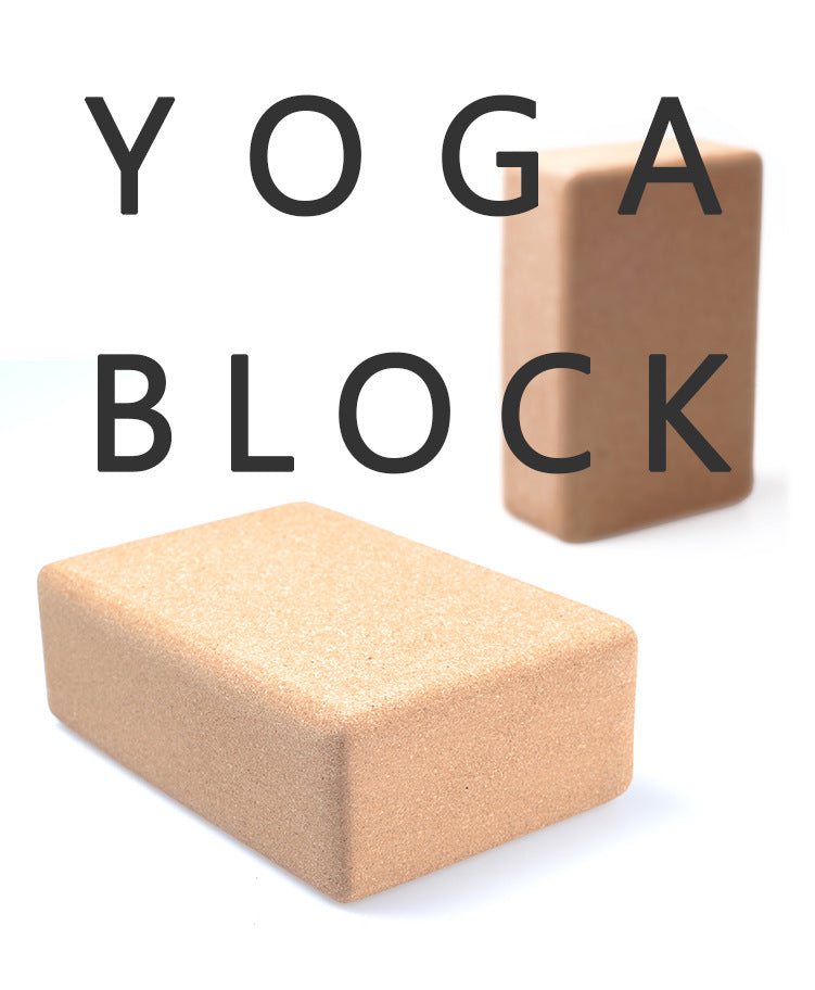 High Density Cork Yoga Block