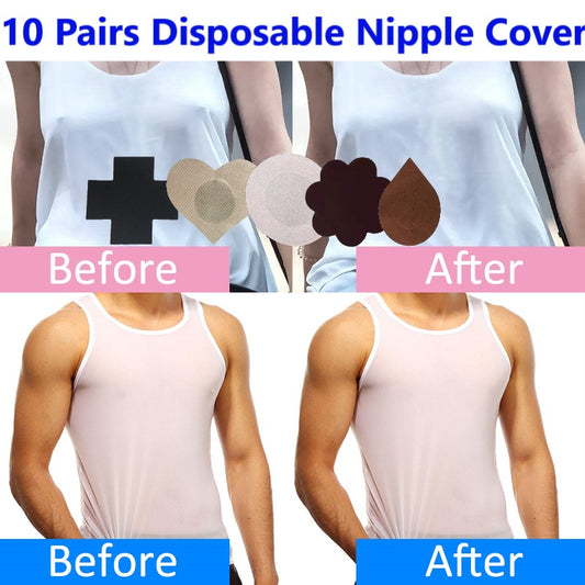5 Pairs Disposable Nipple Cover