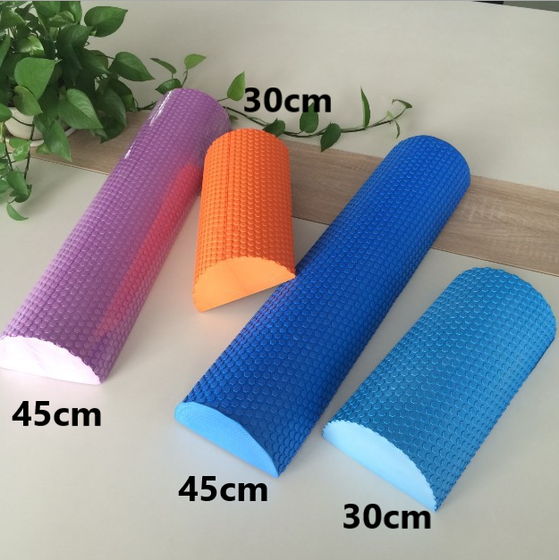 Half Foam Roller/Yoga Column/Massage Block/ Balance Portable for Yoga/Pilates Fitness