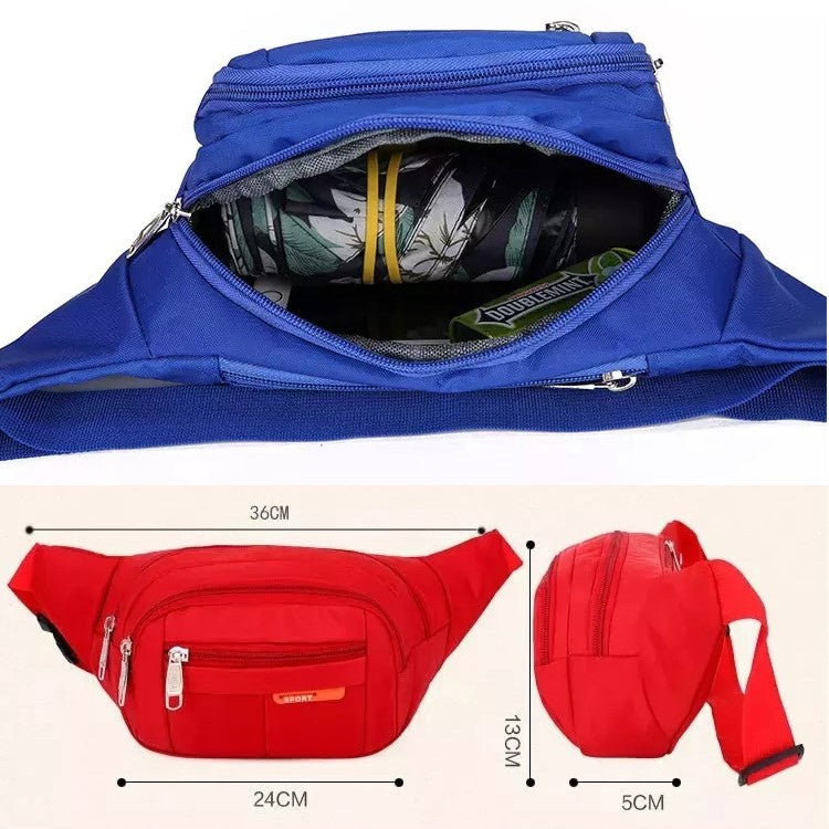 Unisex Waterproof Outdoor Wallet Waist BAG/ Sling BAG//Multipurpose BAG For Running Hiking Travelling (First Place)