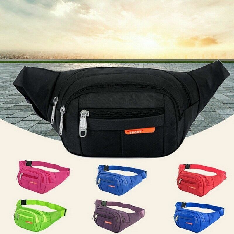 Unisex Waterproof Outdoor Wallet Waist BAG/ Sling BAG//Multipurpose BAG For Running Hiking Travelling (First Place)