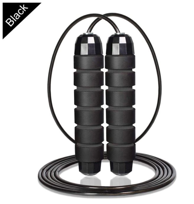 Tangle-Free Jump Rope/Skipping Rope  with Weight Bar