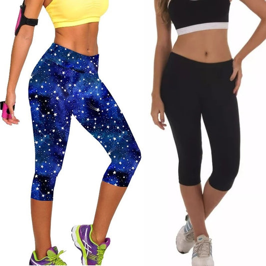 Capri  Yoga Legging/Running/Gym wear/Fitness wear/Sportwear/Yoga Pants