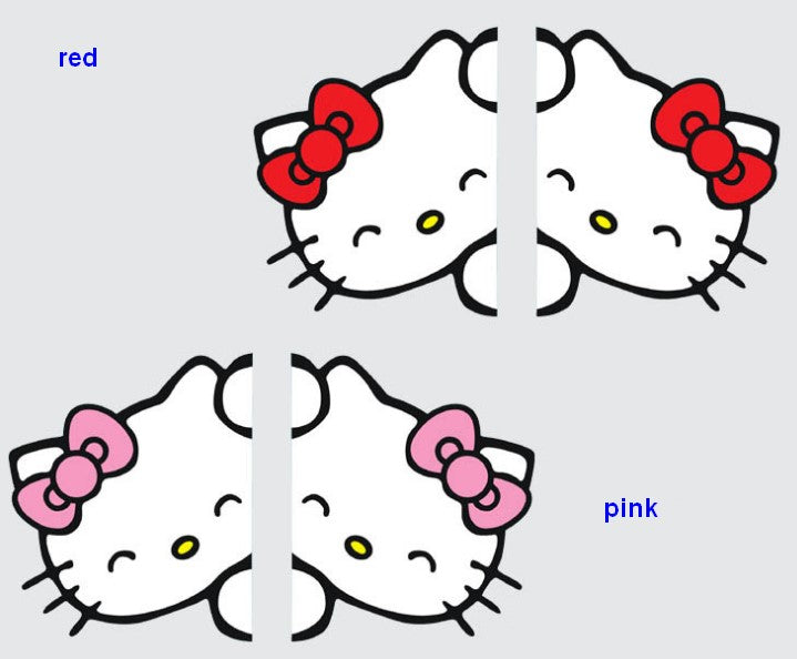 Car Sticker (Hello Kitty)