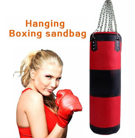 Empty Hanging Punching/Boxing Bag