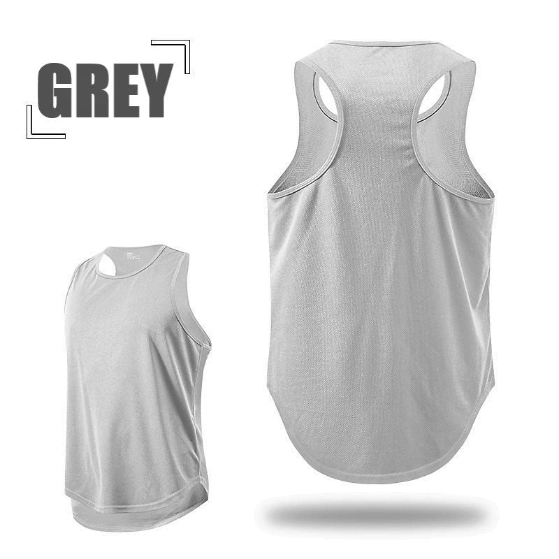 Men Gym Workout Tank Top, Body Building Shirt, Men Singlet Sleeveless Shirt