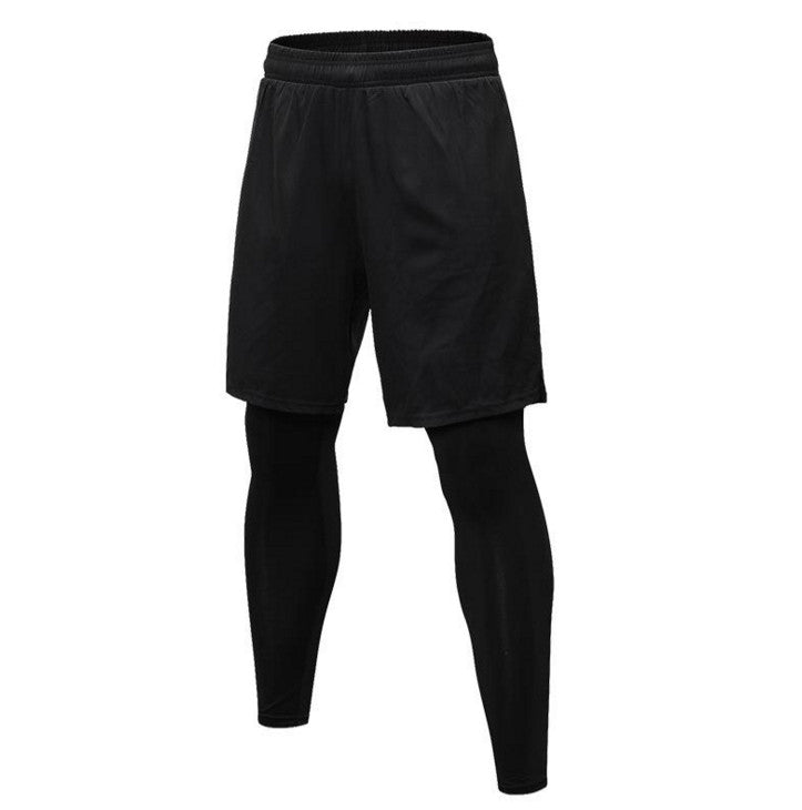 Gym Legging Sportswear/ Guy short pant with Legging