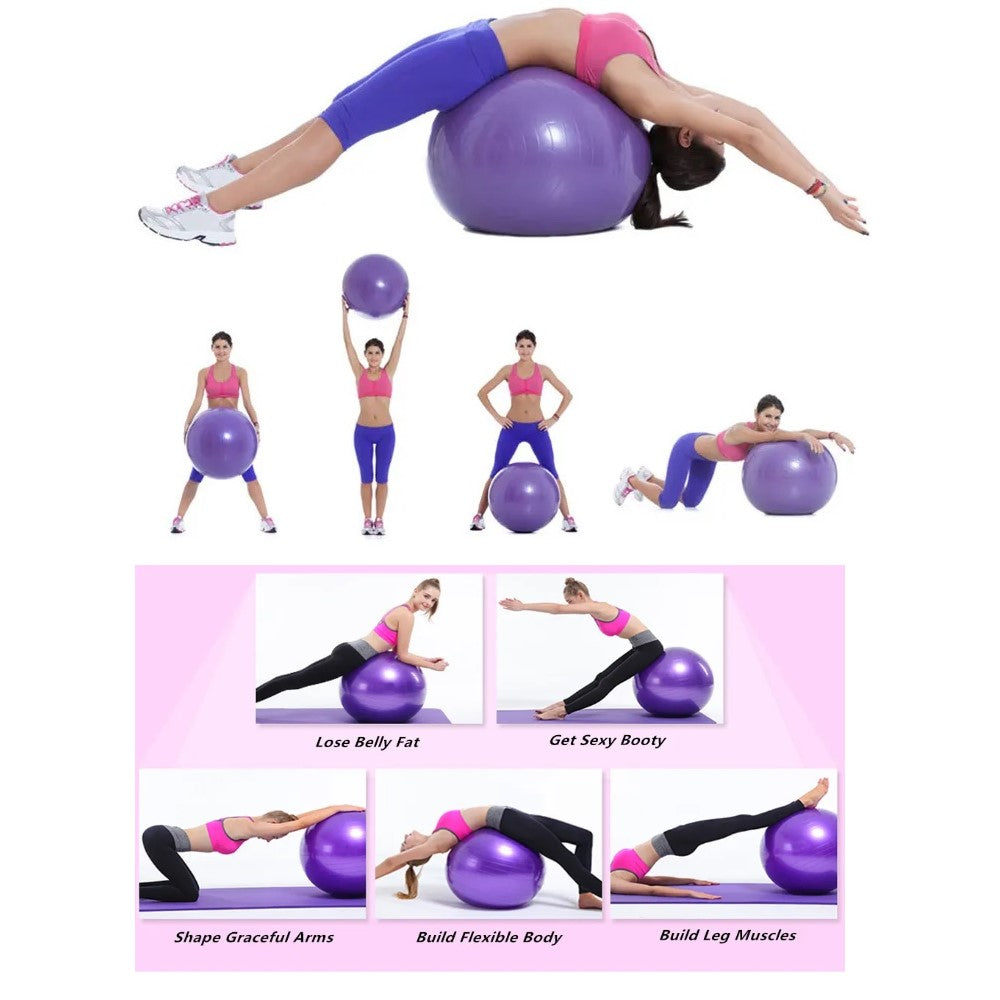 75 cm Anti-burst Gym ball/Yoga ball with pump