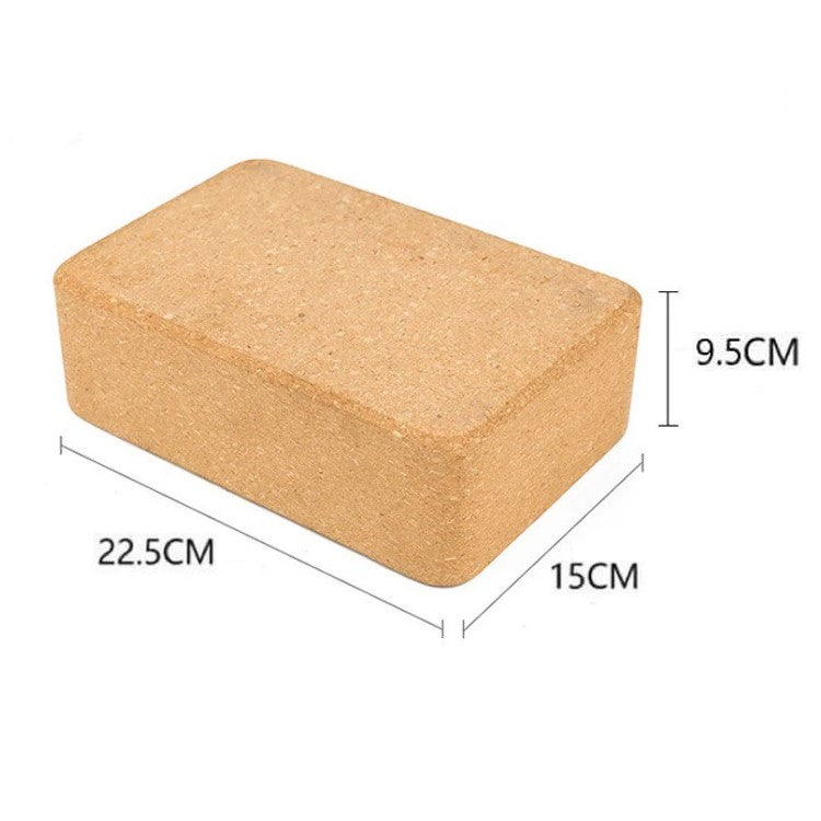 High Density Cork Yoga Block