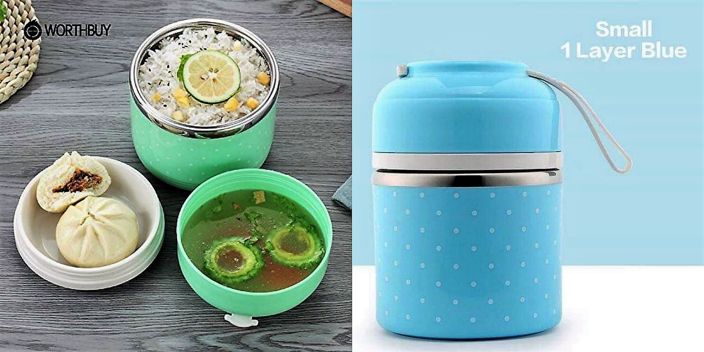 Japanese  Style 1 layer Thermal Lunch Box