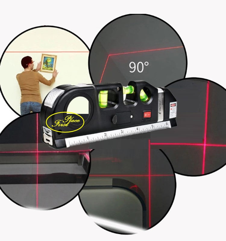 Laser Level & Measuring Tape