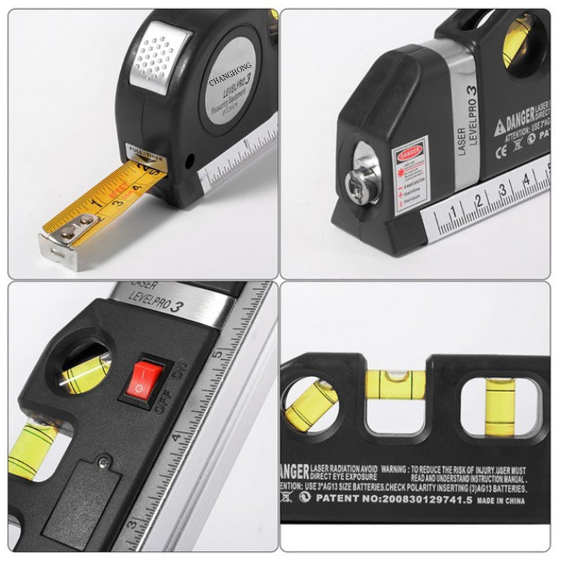 Laser Level & Measuring Tape