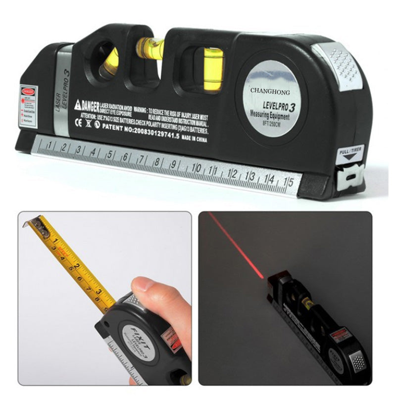 Laser Level & Measuring Tape