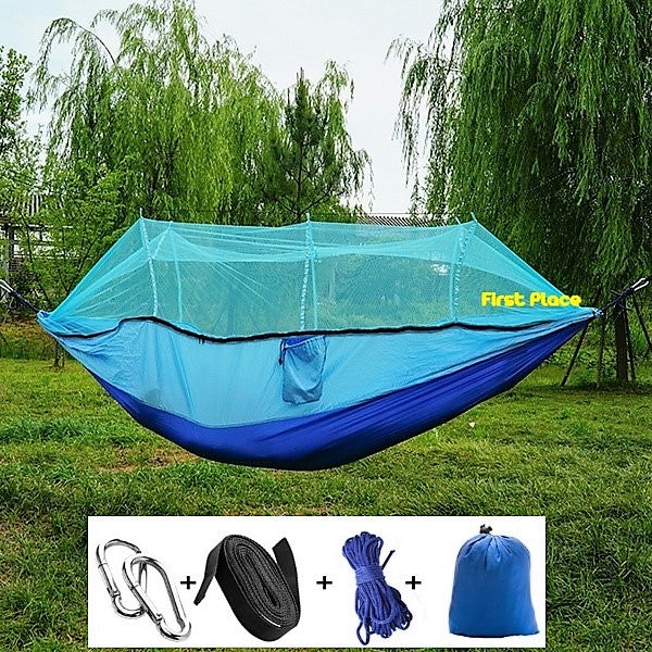 Ultra Light Outdoor Camping Hammock  With Mosquito Net