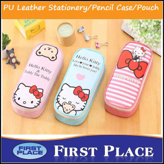 PU Leather Stationery/Pencil Case/Pouch