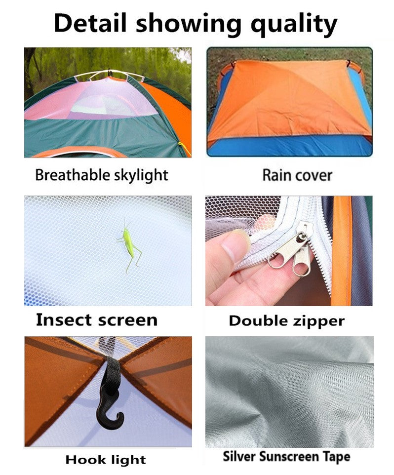 Portable Quick-Opening Tent for 1-2 persons