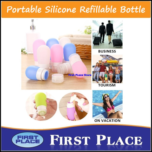 Portable Silicone Refillable Bottle