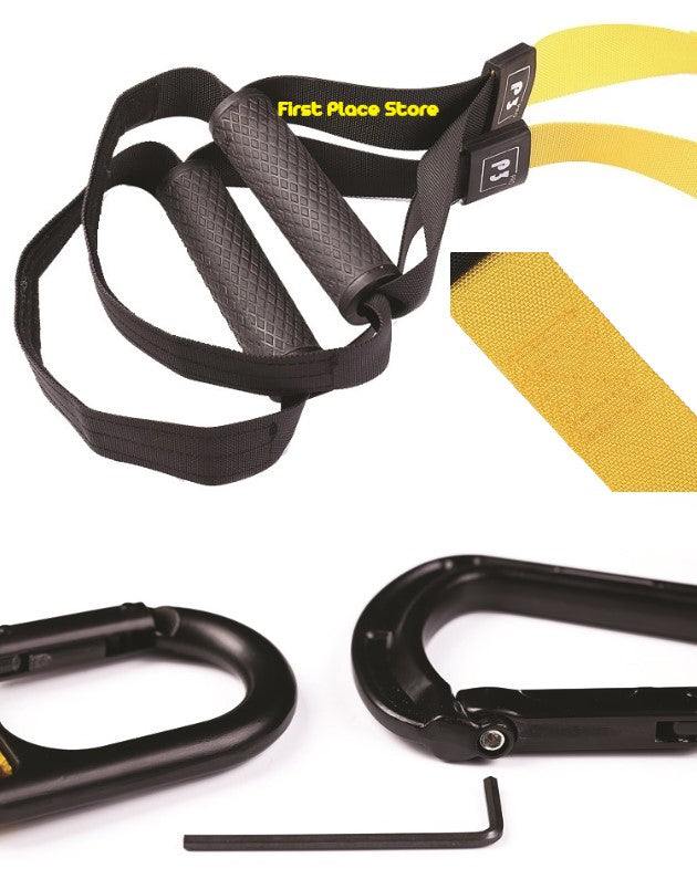 Hanging Suspension Training Strap/Resistance Belt Set P 3-3